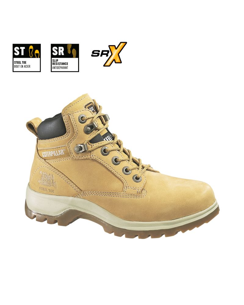 Botas de trabajo discount para mujer caterpillar