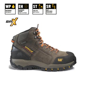 Botas Navigator Mid Waterproof  Puntera de Acero Dark Gull Grey