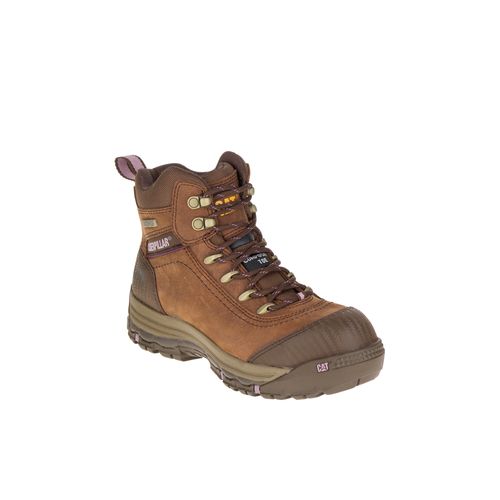 Botas Ally 6 Waterproof  Puntera Compuesta Brown