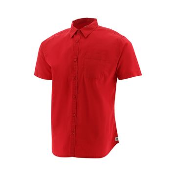 Camisas Foundation S/S Popli - Haute Red