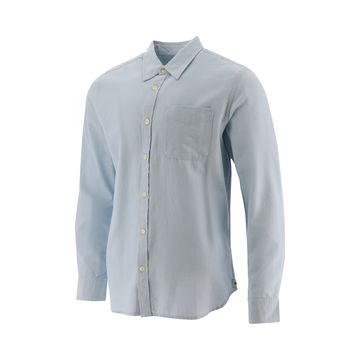 Camisas Foundation L/S Oxfor - Blue Fog