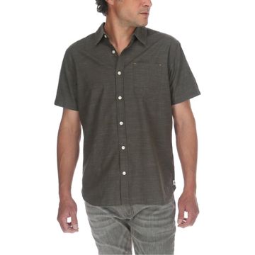 Camisas Fields S/S Slub Shir - Magnet