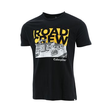 Camisetas Fdtn Road Crew Tee - Pitch Black