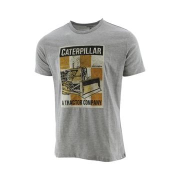 Camisetas Fdtn Checkered Tract - Heather Grey