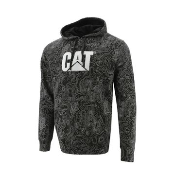 Saco Fdtn Po Printed Hood-Topo Aop - Pitch Cla