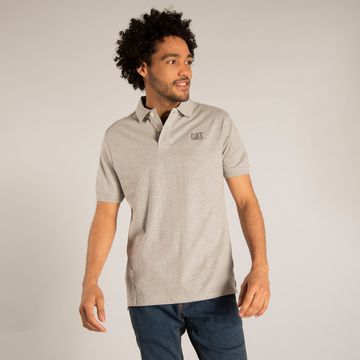 Polo Fdtn Jersey Knit Pol-Heather Grey