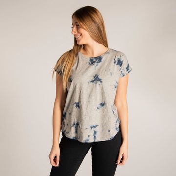 Camiseta W Vrstl Tie Dye Tee-Detroit Blue