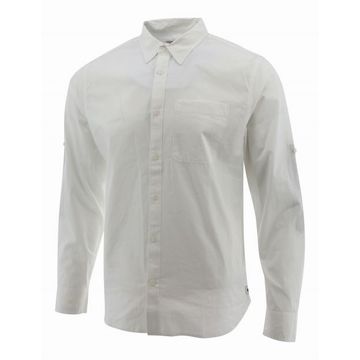 Camisa Fndtn Convertible Ls-White