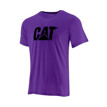 Camiseta Slim Fit Logo Tee-Broad Purple