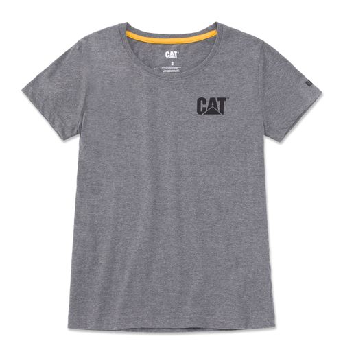 Camiseta Women S Trademark Te-Dark Heather Grey Para Mujer