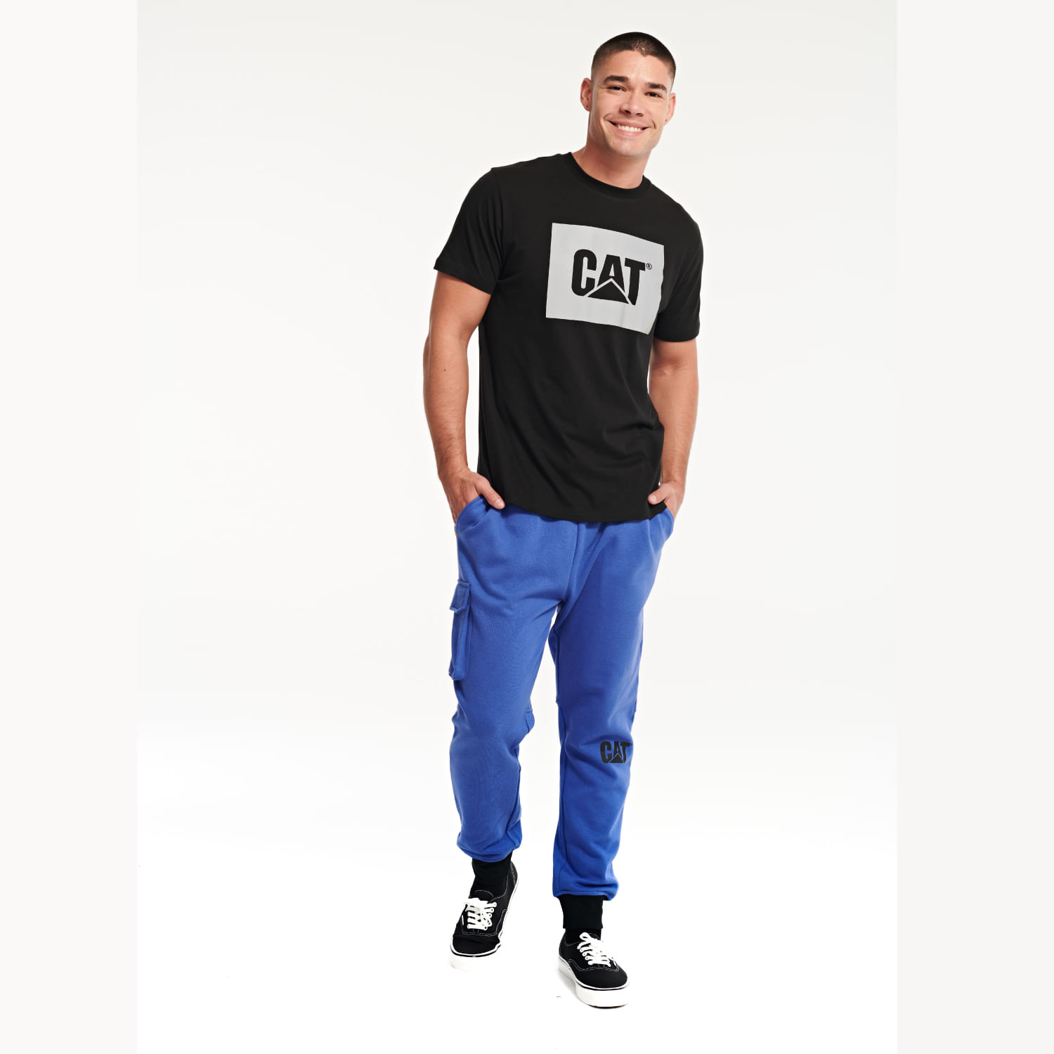 Pantalon Foundation SweatpantElectric Blue Para Hombre