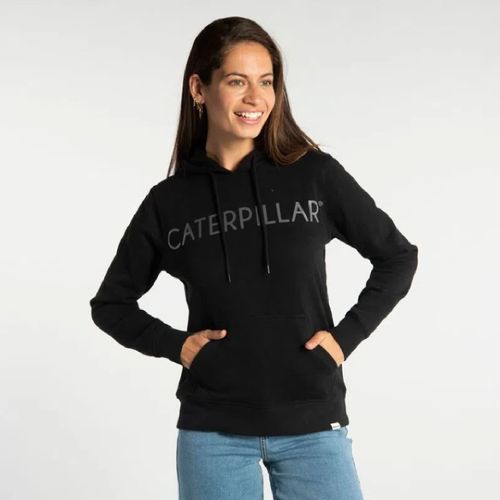 Saco W Fdtn Logo Fleece H - Pitch Black