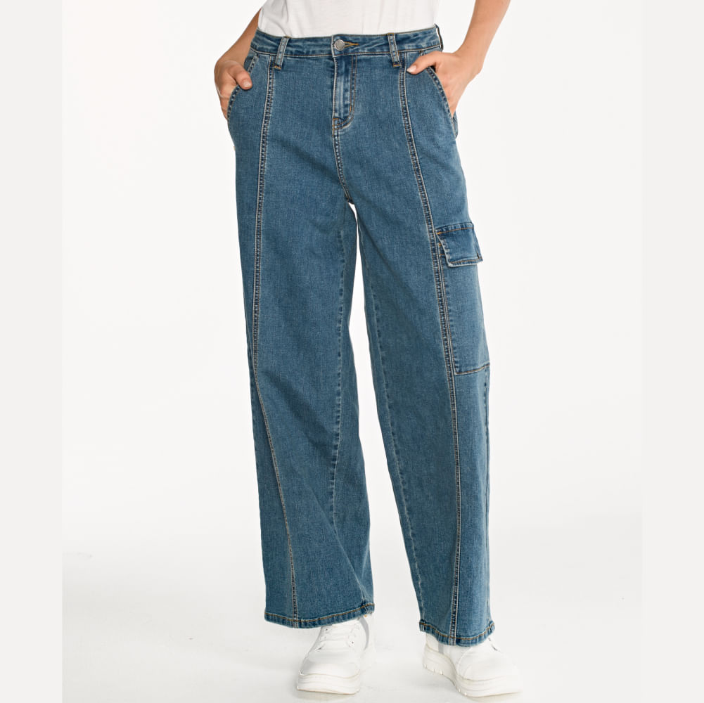 Pantalone jogger cargo vestibilità slim Donna