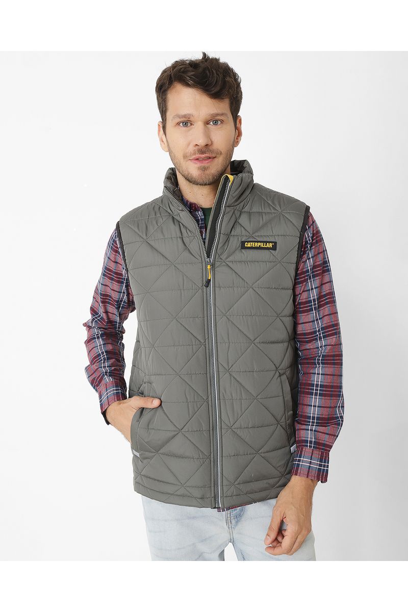 YOUTHUP Chalecos Exteriores para Hombre Gilet de Invierno Cálido