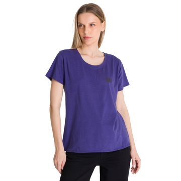 Camiseta Lifestyle Cat Logo Tee Para Mujer