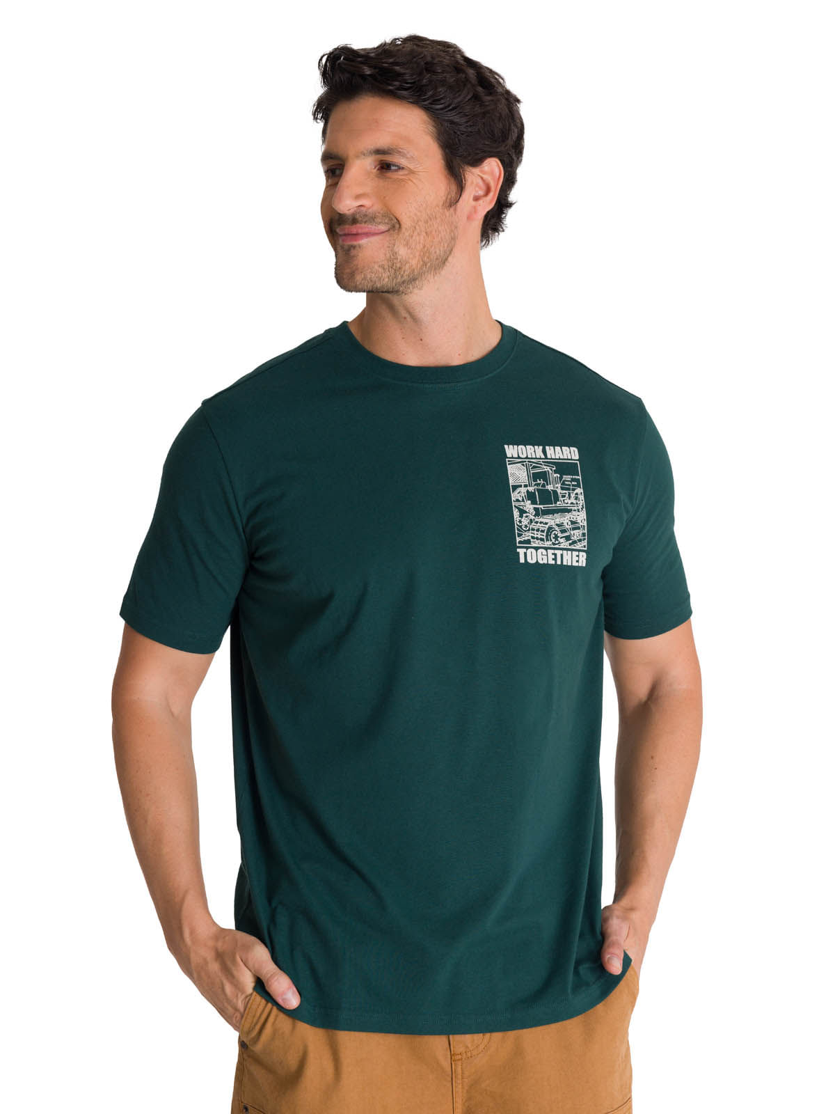 Camiseta Lifestyle Heritage Graphic Tee Para Hombre - CAT Lifestyle