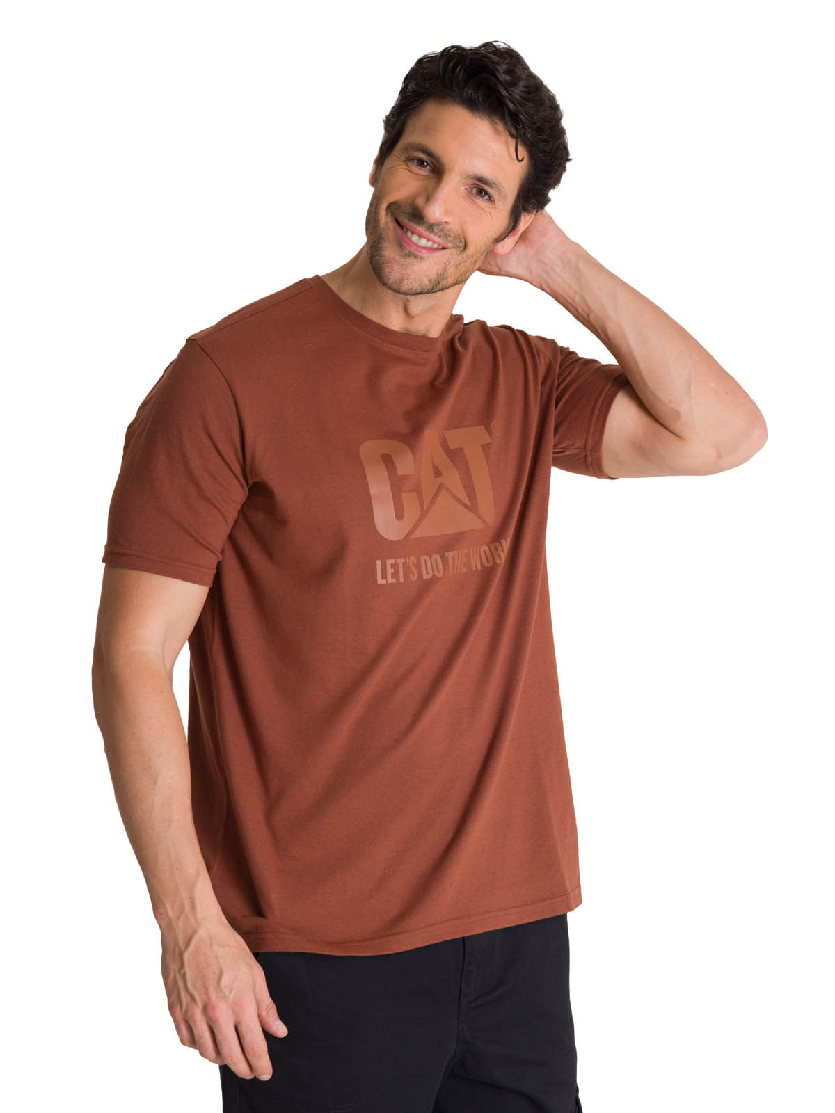 Camiseta Lifestyle Do The Work Graphic Para Hombre - CAT Lifestyle