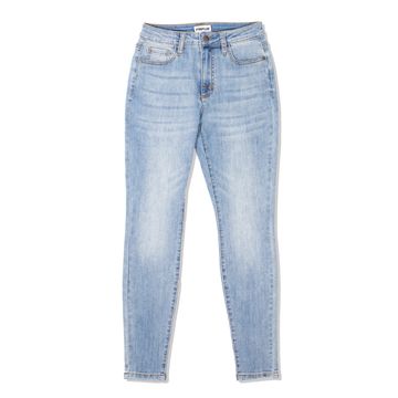 Pantalon  Stretch Denim Mid Para Mujer