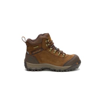 Botas Ally 6 Waterproof  Puntera Compuesta Brown