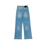 Pantalon Lifestyle Denim Wide Leg Para Mujer-1772749905536