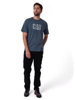 Camiseta Cat Logo Tee Hombre-1777923057852