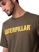 Camiseta Caterpillar Logo Tee Hombre-1777923181898