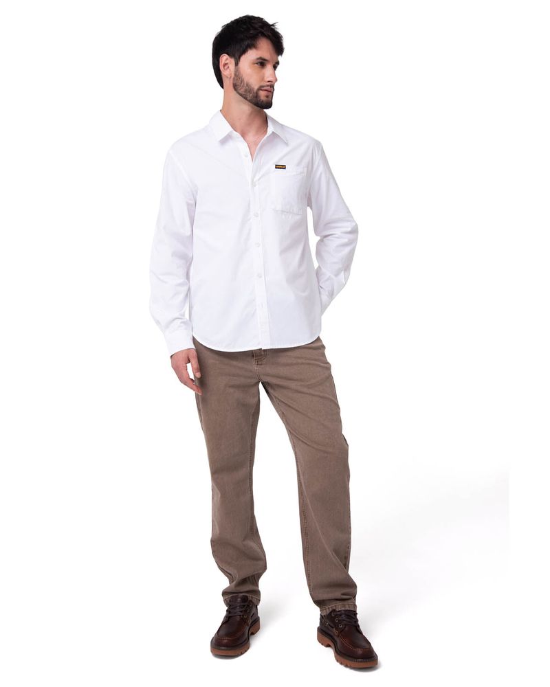 Camiseta Cat Small Logo Tee Hombre-1777924179690